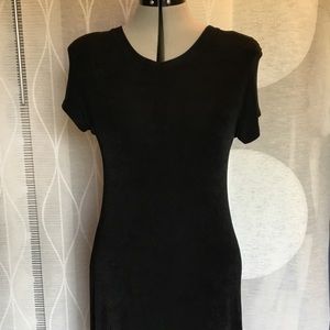 Cute fit-and-flare short jersey knit dress